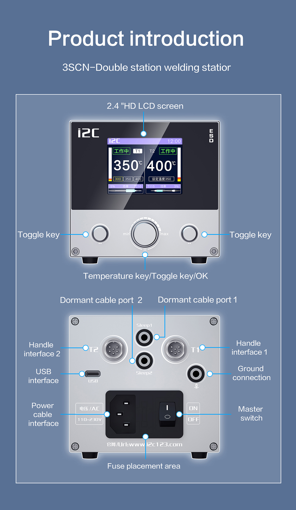 i2C 3SCN Double station welding station(圖13)